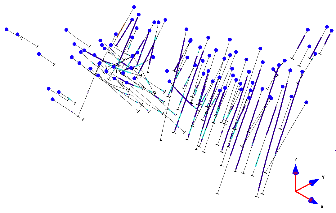 Genesis 3D hole display screenshot