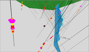 Genesis 3D hole display screenshot